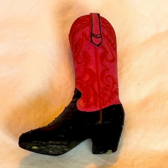 Miniature Collectible Western Boots - Picture 5 of 8